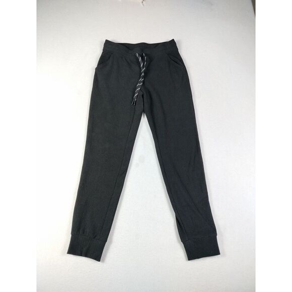 Andrew Marc New York Joggers Women's Small Black Lounge wear Athletic Athleisure - Picture 1 of 11